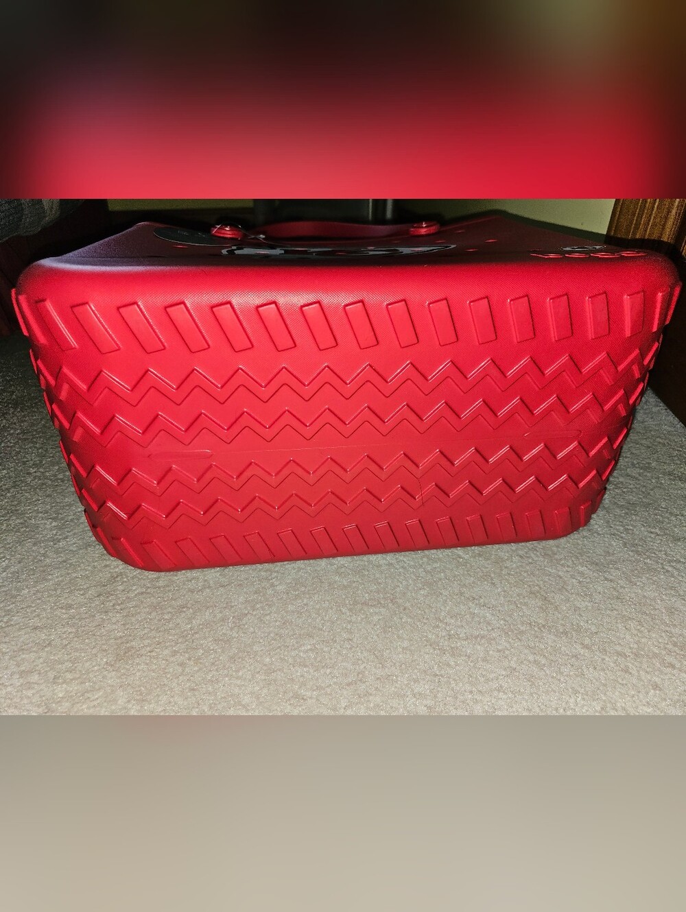 Kansas City Chiefs Red Tote Bogg Bag - Picture 4 of 7